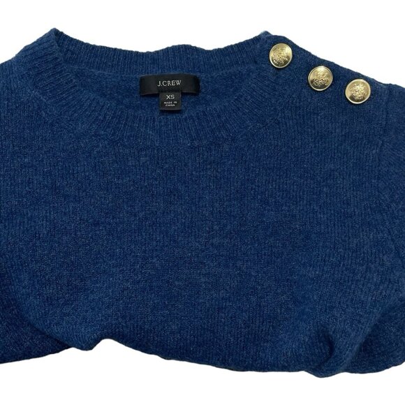 J.Crew Womens Sweater Size XS Crewneck Long Sleeves Acrylic Wool Blend AU196 - Picture 3 of 4